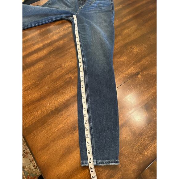 PAIGE Women’s Hoxton Ultra Skinny Medium Wash Jean Secret Fit Belly 29 Maternity - Picture 11 of 11